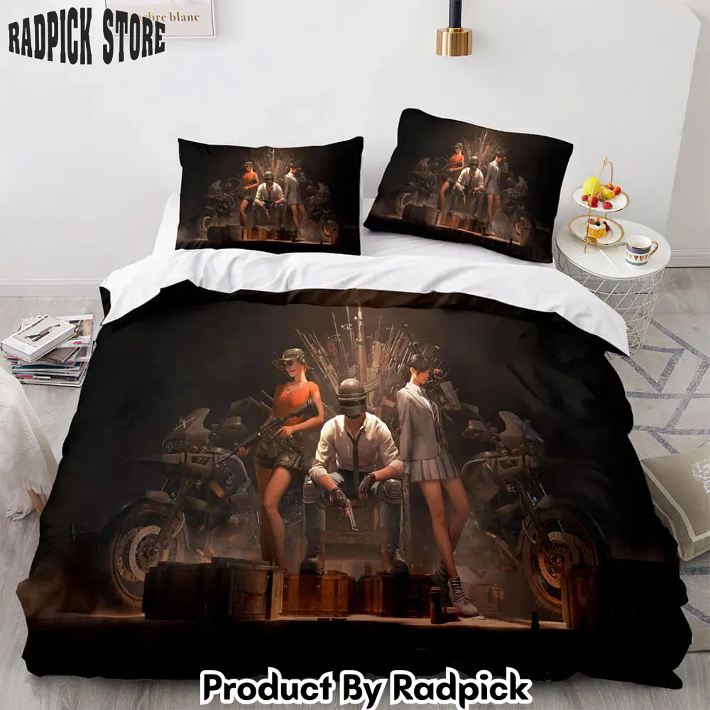 Player unknowns battlegrounds comforter bedding sets duvet covers  rp0421001